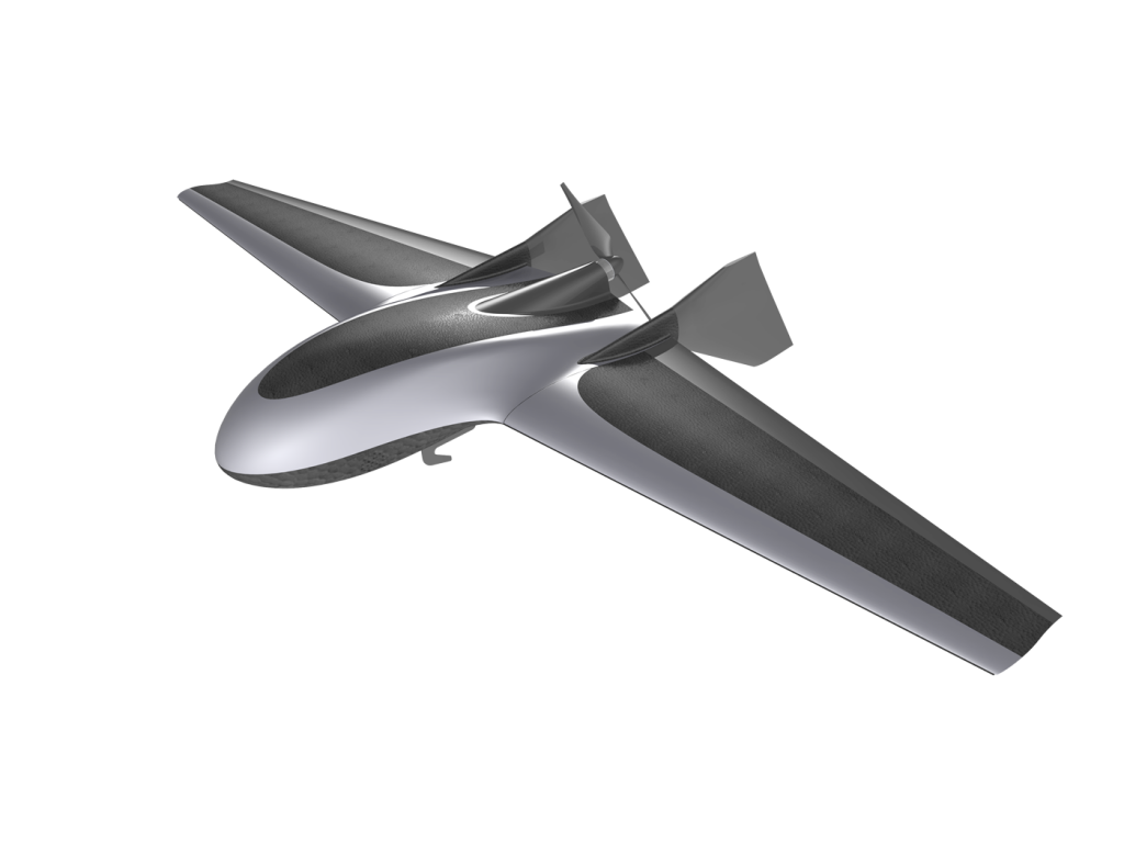 Delta Y is a “plane”-type fixed-wing UAV. It can cover long distances and perform flights at an elevation of 150 m (regulated height defined by the French Directorate General of Civil Aviation.