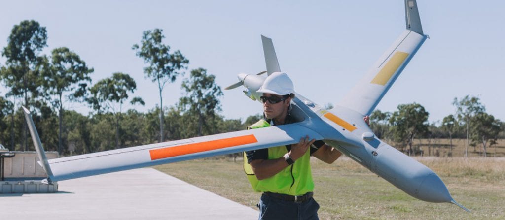 A UAV developed by Boeing to inspect gas projects in Queensland