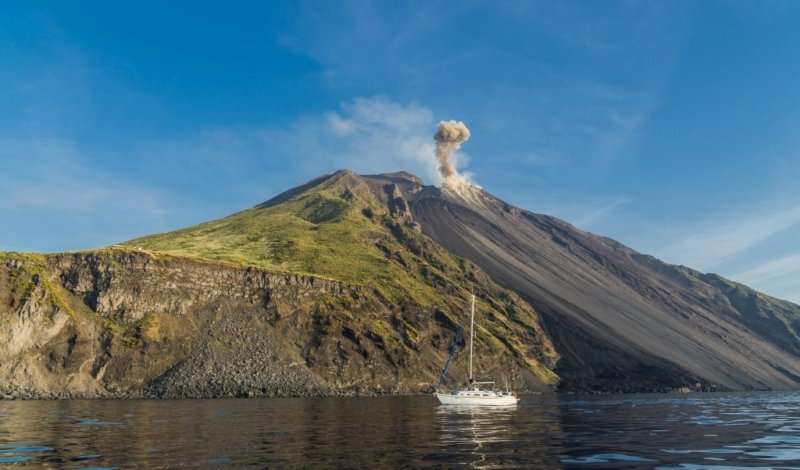 The volcano of Stromboli in Italy | University of Aberdeen