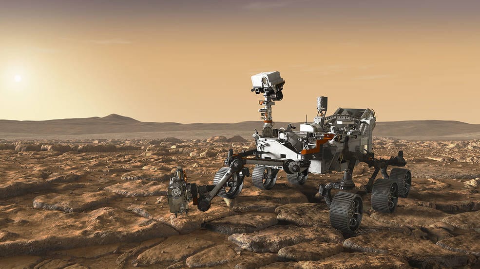 The Mars2020 rover
