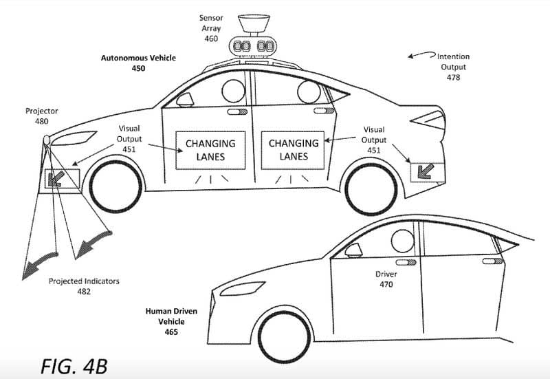 Uber Driverless Car Patent Fig 4B