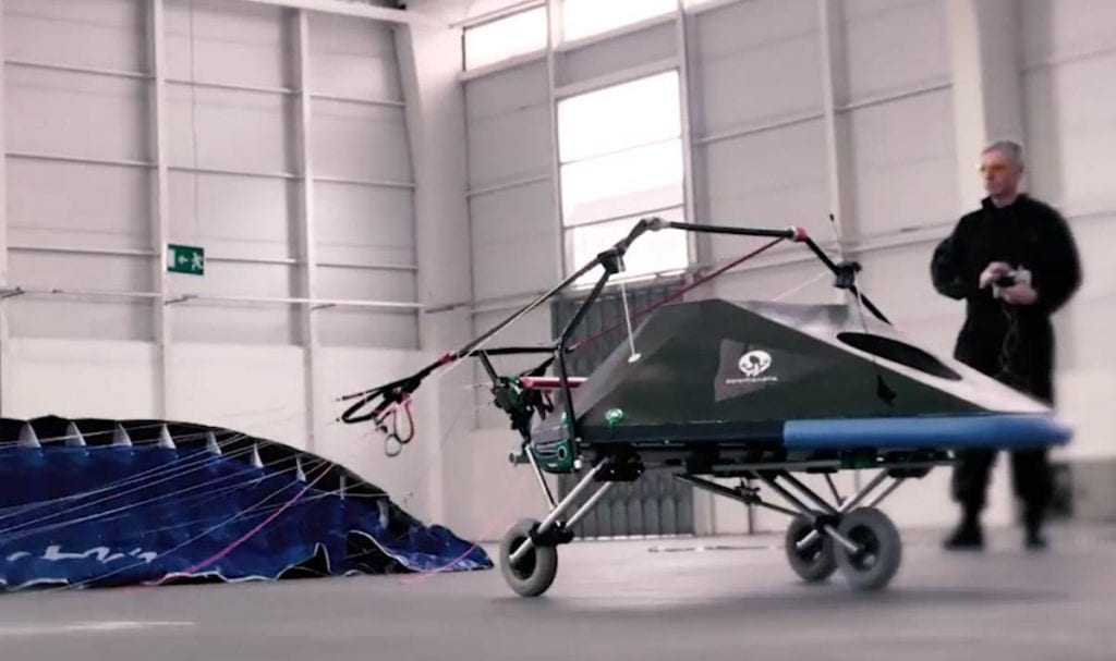 Dragon Praxis Parachute Drone