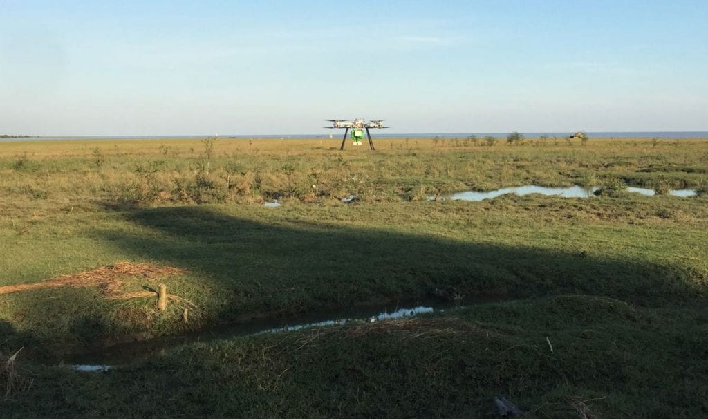 A BioCarbon Engineering drone helping the deforestation efforts on Myanmar | BioCarbon Engineering