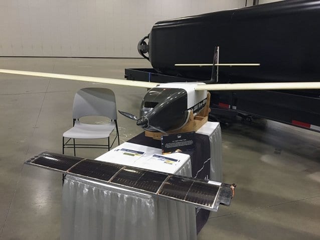 NRL's Hybrid Tiger UAV driven with H2FC and photovoltaic panels