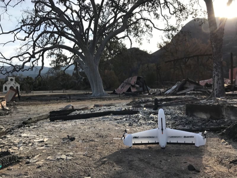 AeroVironment Quantix™ drone & Decision Support System™ data analytics platform delivered drone-based aerial imagery and actionable intelligence to guide disaster assessment and recovery efforts
