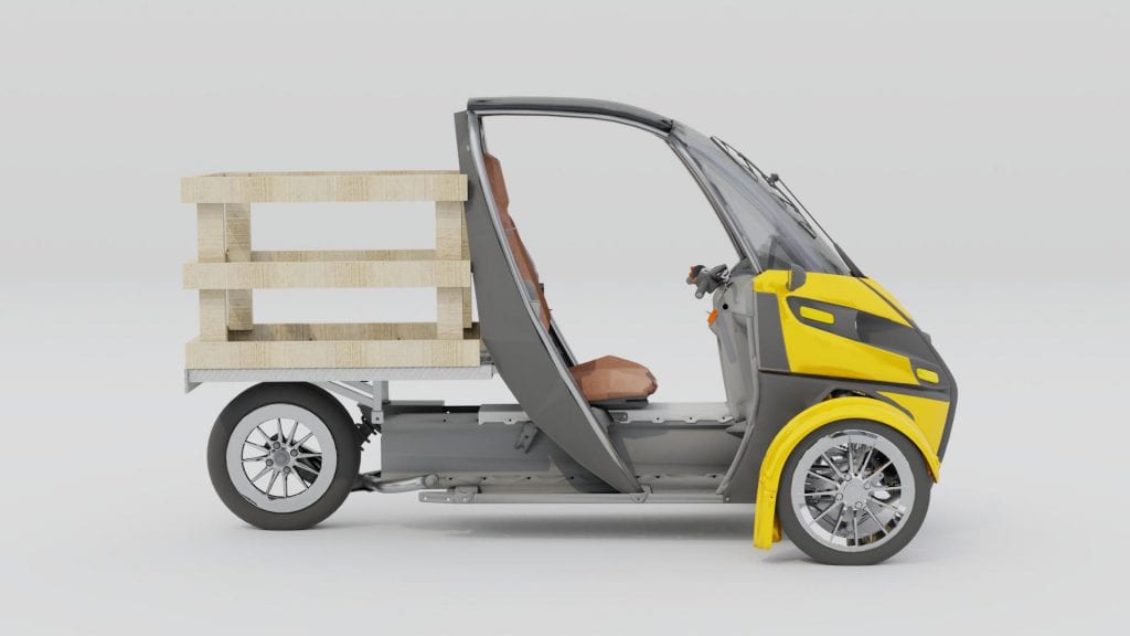 The Deliverator is a pure electric, last-mile delivery solution designed to more quickly, safely, and affordably get your goods where they need to go. Built on the Arcimoto Platform, the Deliverator can be customized to carry a wide array of products, from parcels to pizza, groceries to dry cleaning. 