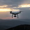 Dawn drone in Africa