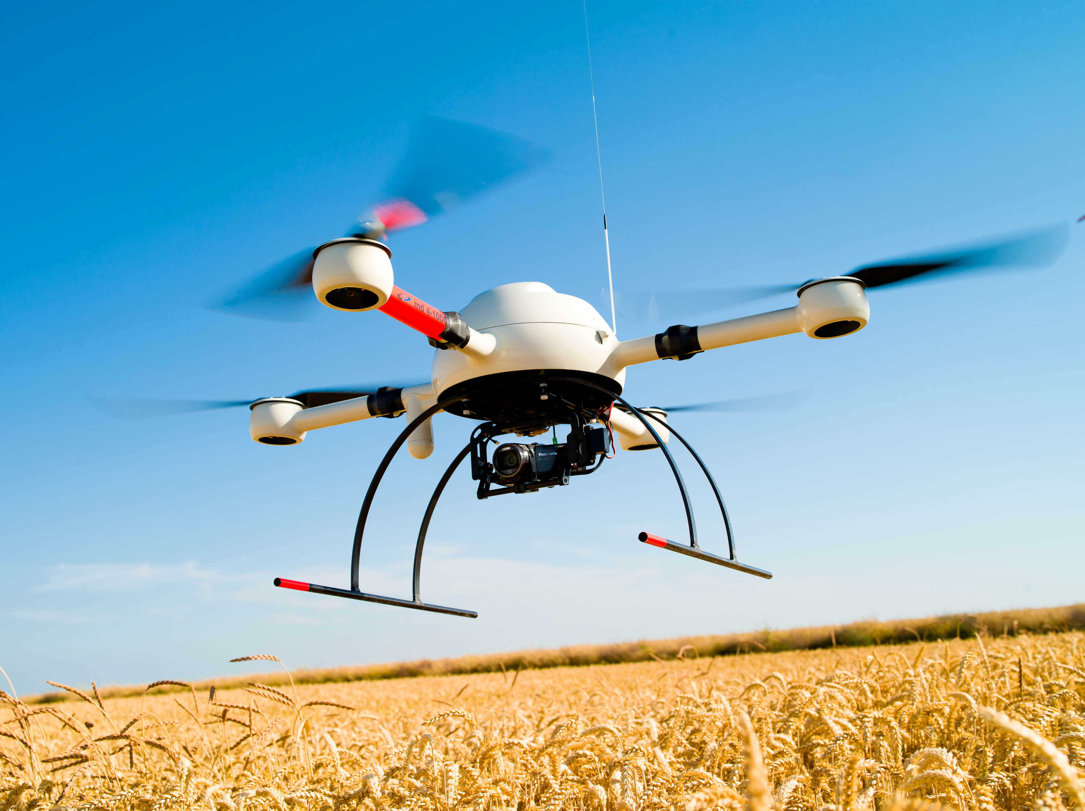 An agricultural drone from Microdornes
