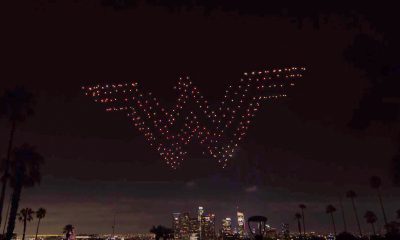 Wonder Woman in the Sky