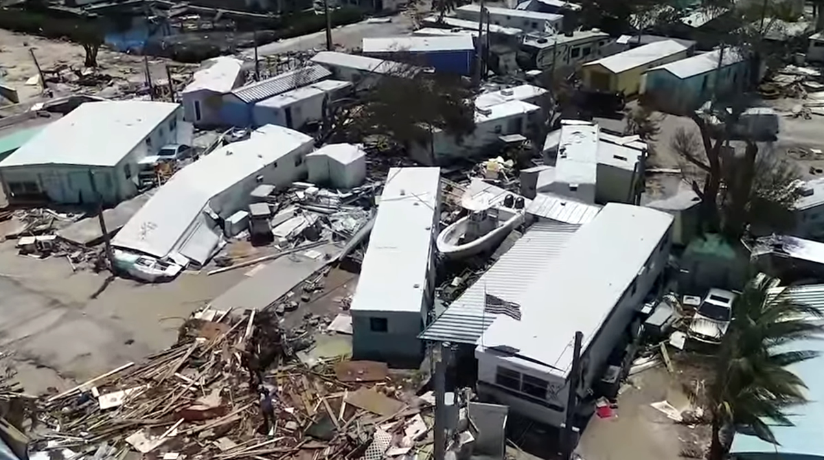 SkyRanger Assesses Damage on Saint Maarten