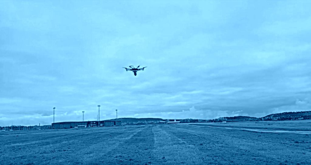 Drone With Ground Penetrating Radar (GPR)