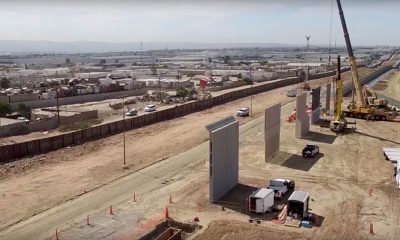 Trump Border Wall Drone Footage