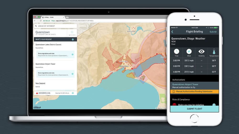 AirMap Expands to New Zealand with Airways UTM Trial