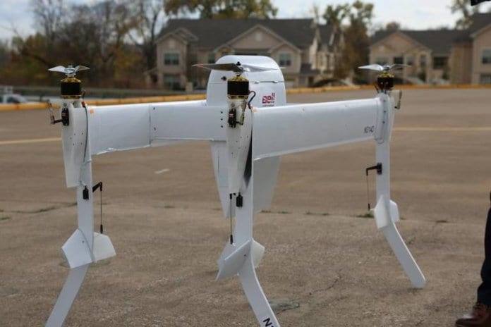 Bell Helicopter Delivery Drone