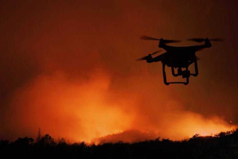 fire fighting drone research paper