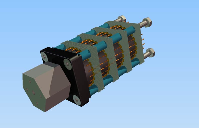 Axial Field Motor Assembly