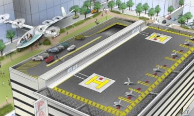 UberAIR Skyport concept | Uber Elevate