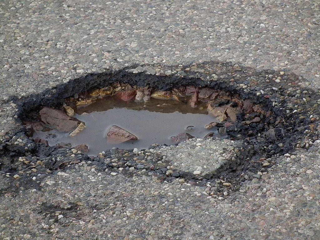 pothole
