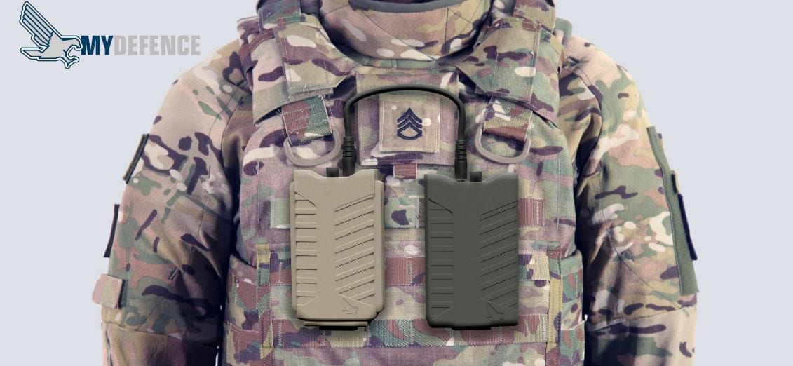 A wearable Counter UAS jammer, capable of defeating remote controlled commer- cially available drones (UAV, UAS, RPAS, etc.) by jamming the control signal at long ranges – with minimal impact on own communication.
