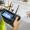 Ford worker uses drone in UK plant