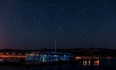Audi drone llight show