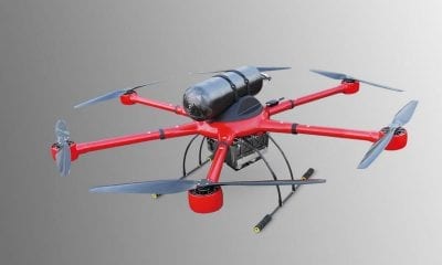 MMC’s HyDrone 1550 multicopter equipped with 1800W H1-Fuel Cell MC