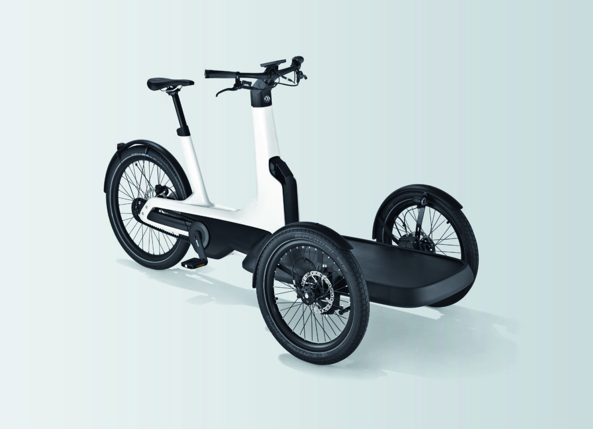 Volkswagen Commercial Vehicles will be offering innovative zero-emission vehicles in nearly all market segments. With this goal in mind, the brand has developed its first electric cargo bike: the Cargo e-Bike.