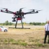 In the first trial of its kind in Europe, Vodafone Group, the world leader in Internet of Things services for business, has successfully demonstrated how mobile networks could support the European’s Commission’s vision of safe long distance drone flights. Credit: Vodafone Germay