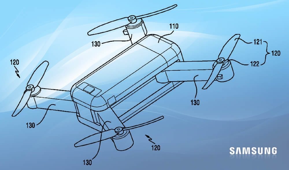 Samsung Sets Sights on Drone Market with Patent for 