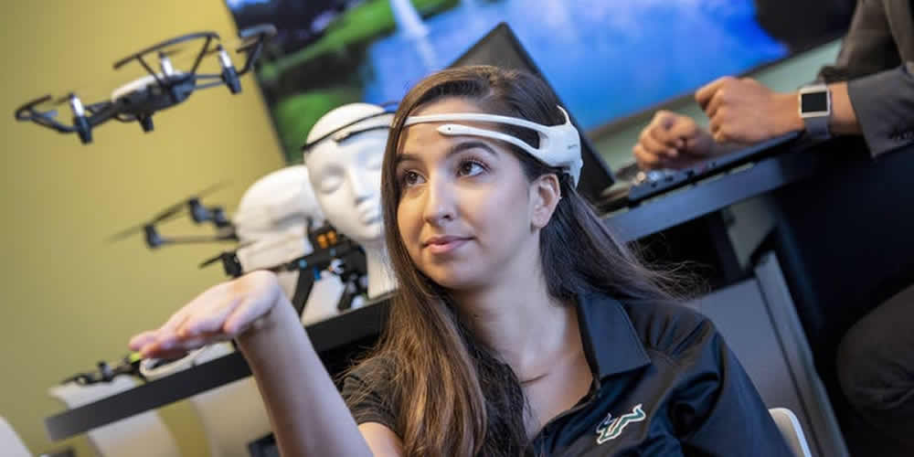 Brain-Controlled Drones