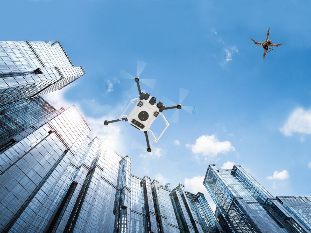 NASA is conducting field demonstrations of small drones navigating urban landscapes in Reno, Nevada, and Corpus Christi, Texas, May through August 2019. These demonstrations will complete its testing of technologies that can be part of a system to safely manage drone traffic. Credits: NASA/Lillian Gipson